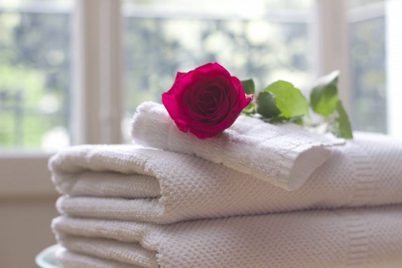 hotel-SILLANS LA CASCADE-min_towel_rose_clean_care_salon_spa_white_bath-731641